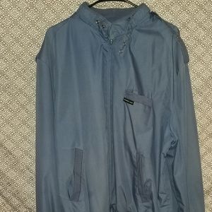 Members Only blue bomber jacket